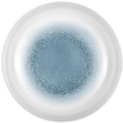 Brunner Meteore Azur Suppenteller, Ø 21cm, grau/weiß