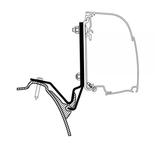 Thule 4200 Adapter für VW T6 Westfalia Kepler One/Five/Six