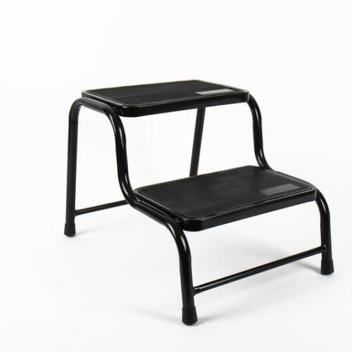 Carbest Doppeltrittstufe, schwarz