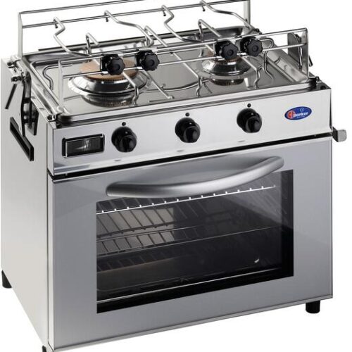 CF Parker Gasherd u. Ofen, Edelstahl, 30mbar