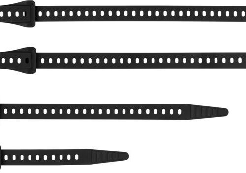 Sea to Summit Stretch-Loc Gurt, 20mm, 4er Pack, schwarz