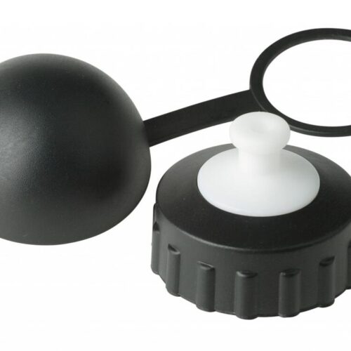 Ferrino Ersatzdeckel, Saugnapf für Trinkflaschen, schwarz