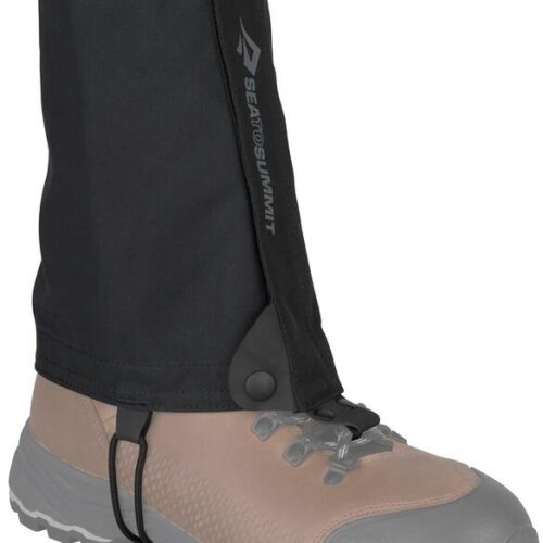 Sea to Summit Spinifix Ankle Gamaschen, schwarz, Canvas