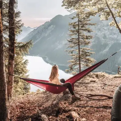 Campwerk Hängematte, rot