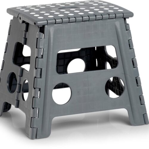 Zeller Klapphocker, 37x30x32cm, anthrazit