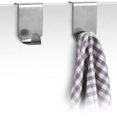 Zeller Handtuchhaken für Schranktür, 2er Set