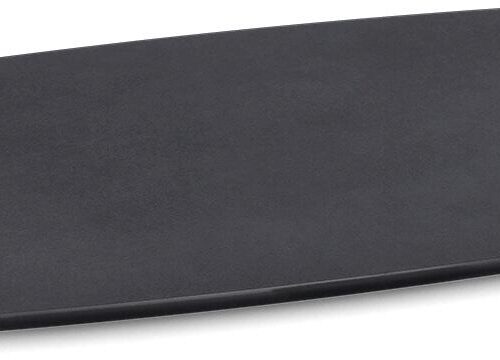 Zeller Eco Schneidebrett, schwarz, ohne Saftrille