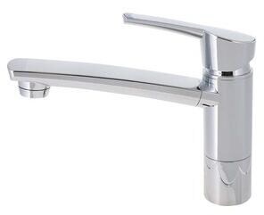 Comet COMO Einhebelmischer, Ø33mm, Nylonflexschläuche, Mikroschalter, chrom