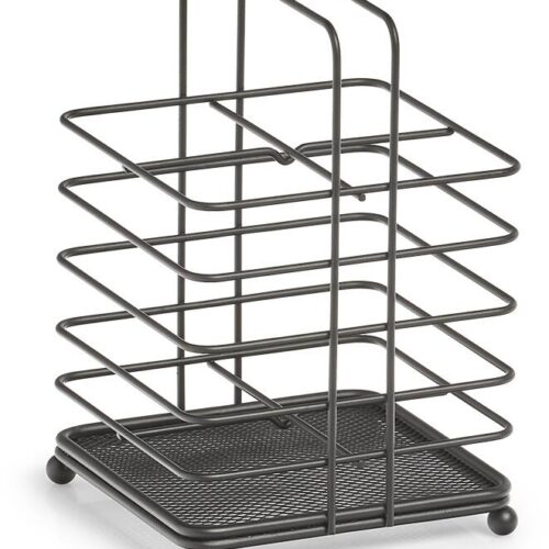 Zeller Utensilienhalter, Metall, schwarz