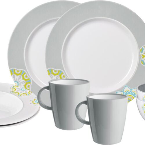 Brunner Sandhya Tête-â-Tête Geschirrset, 8-teilig