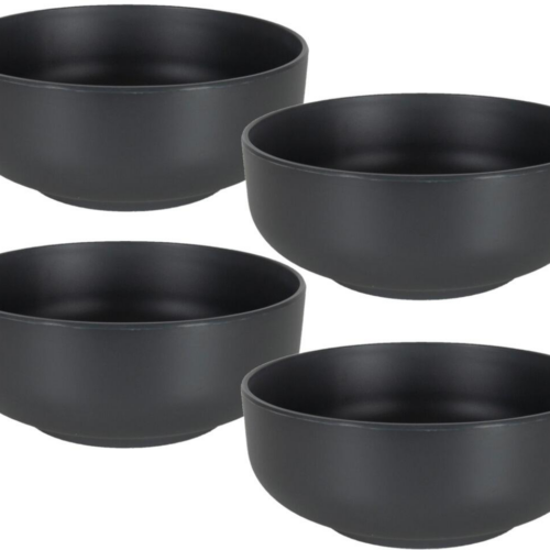 Bo-Camp Patom Müslischale, Ø15cm, anthrazit, 4er Set