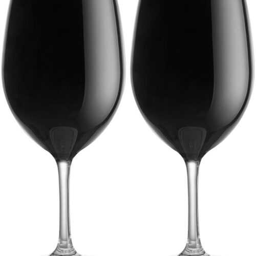 Brunner Thango Weinglas, 2er Set, 600ml, schwarz