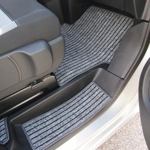 Carbest Teppich für Pössl Vanster, Mercedes Vito/V-Klasse, Fahrerhaus, anthrazit