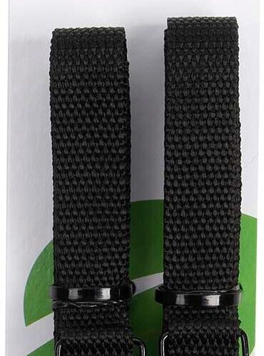 Bo-Camp Riemengurt, schwarz, 2er-Set, 1,8x150cm