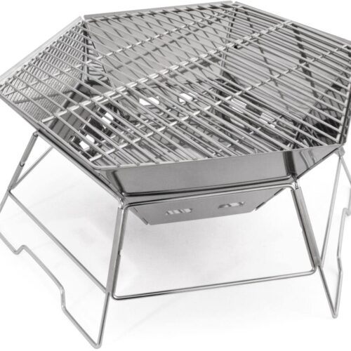 Origin Outsdoors Hexagon Grill und Feuerschale, 40x45cm