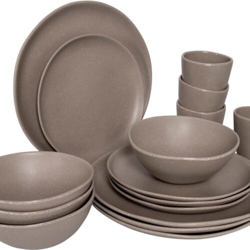 Bo-Camp Hoxton Geschirr-Set, 16-teilig, beige