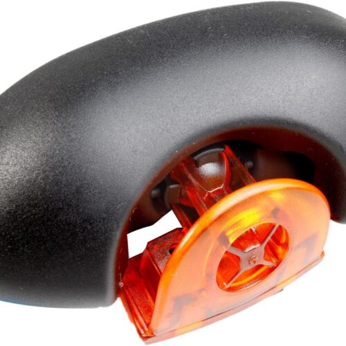 Brunner Optilus Toter-Winkel Spiegel, schwarz/orange