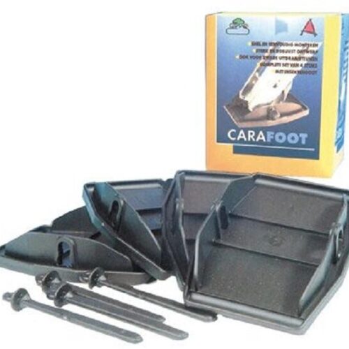 HABA Carafoot Stützplatten für Kurbelstützen, 4er-Set