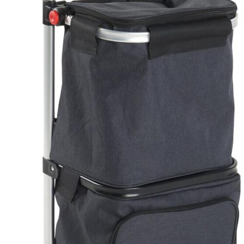 Wecamp Trolley Cool Shopper Einkaufstrolley, grau
