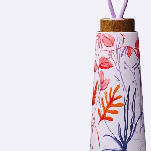 Bioloco Loop Trinkflasche, Edelstahl, Bright Autumn, 500ml