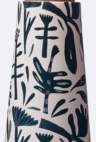 Bioloco Loop Mini Trinkflasche, Edelstahl, Shadow Garden, 350ml