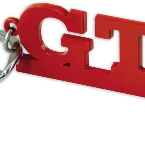 VW Collection VW GTI Schlüsselanhänger mit Charm, rot