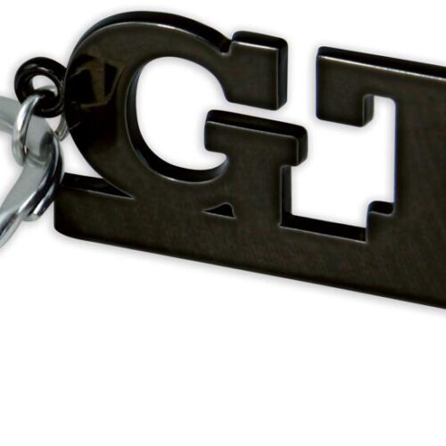 VW Collection VW GTI Schlüsselanhänger mit Charm, schwarz