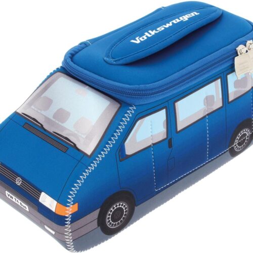 VW Collection T4 Bus 3D Universaltasche, Neopren, blau