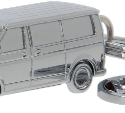 VW Collection T5 Bus 3D Schlüsselanhänger, silber