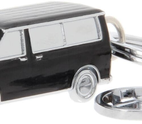 VW Collection T5 Bus 3D Schlüsselanhänger, schwarz