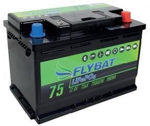 FLYBAT LIFEPO4-12-75 Lithium Versorgungsbatterie, 75Ah