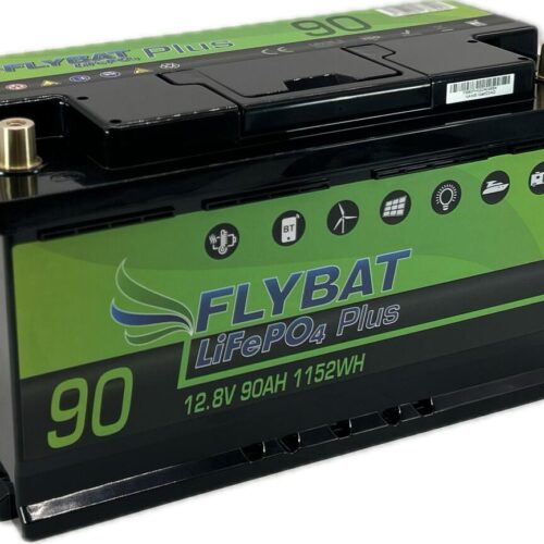 FLYBAT LIFEPO4-12-90 Lithium Versorgsbatterie, 90 Ah