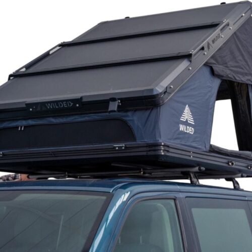 WILDED HIATUS Dachzelt inkl. Sonnensegel, 2-Personen, 220x140cm, blau