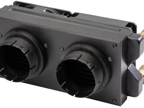 Timberline CHX Booster Konvektor mit Gebläse, 2,5kw, schwarz