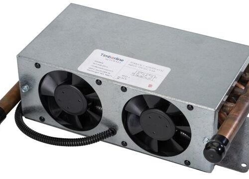 Timberline TK Booster Konvektor mit Gebläse, silber