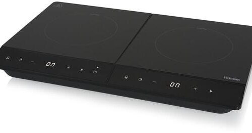 Tristar IK-6162 Doppelplatte, schwarz