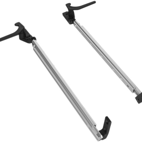 Fensteraussteller mit Klick-Klack-Automatik und Verschlussriegel, Schraubfittings, 280mm links und rechts