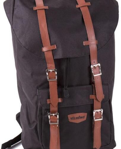 Reimo Rucksack mit Laptop-Innenfach, schwarz