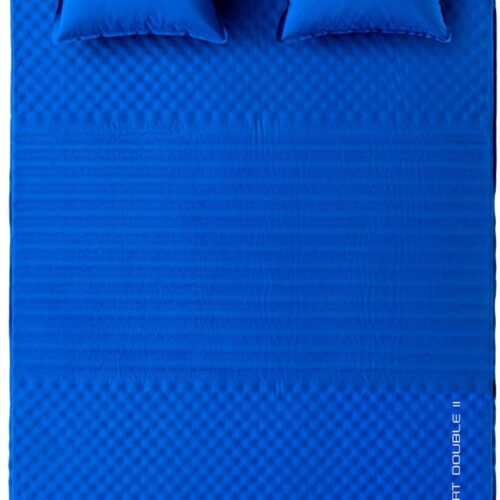 KingCamp Comfort Double II Isomatte, 198x130x4cm, blau