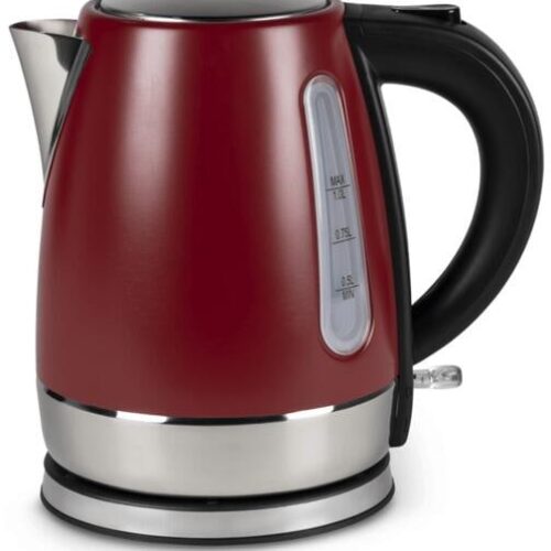 Kampa Cascade Wasserkocher, 1L, 1000W, rot