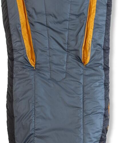 Nemo Forte Endless Promise Mumienschlafsack, Mens 35, 183cm, grau/orange