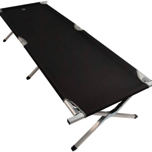 Bo-Camp Feldbett, XL, 210x70x48cm, schwarz