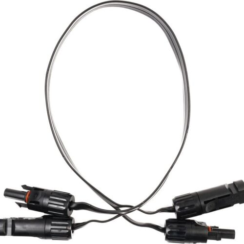 WATTSTUNDE® MC4 auf MC4 Flachbandkabel 50cm