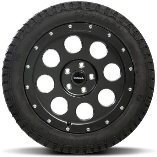 Delta Klassik B Alu Komplettrad (4x) 18 für VW T6.1 ohne Reifendrucksensor, Matt-Schwarz