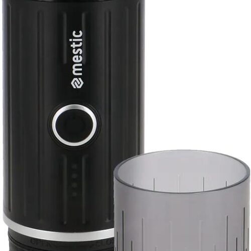 Mestic MK-90 Kaffeemaschine, tragbar, 100W, 220-240V, schwarz