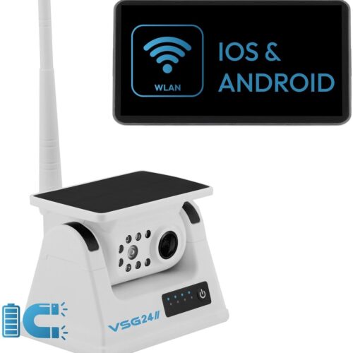 VSG24 TOURING HD WLAN Rückfahrkamera, mit AKKU Magnet für Andoid und IOS