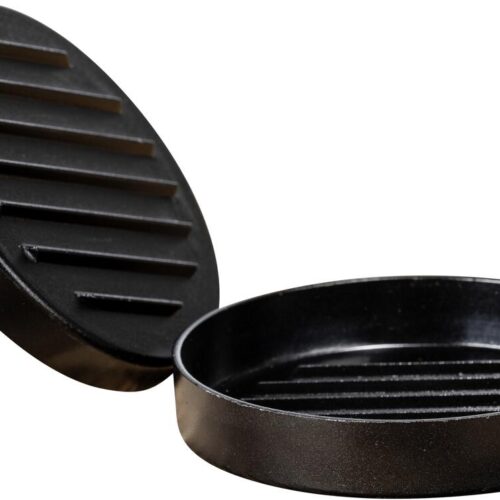 WENKO Patty Burgerpresse, geriffelt, mit Antihaftbeschichtung