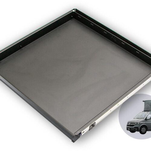 Camping Wagner Heckauszug Schublade 800mm mit Einhandauszug für VW T5/T6/T6.1 California Coast / Ocean