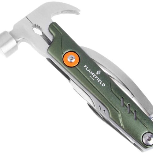 Flamefield 11-in-1-Multifunktionshammer, waldgrün