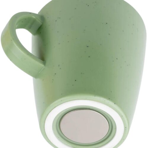 silwy SOLO DOLOMIT Magnet-Kunststofftasse, 300ml, ohne Pad, grün